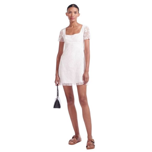 STAUD Dresses & Skirts - Staud Sandra Dress White Size 6